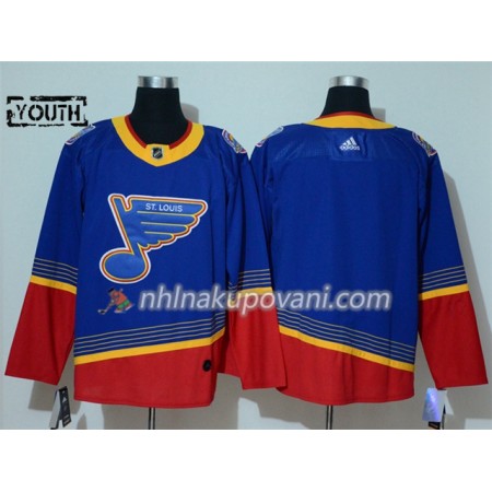 St. Louis Blues Dresy Blank Adidas 90s Heritage Authentic - Dětské St. Louis Blues Dresy Blank Adidas 90s Heritage Authentic - Dětské